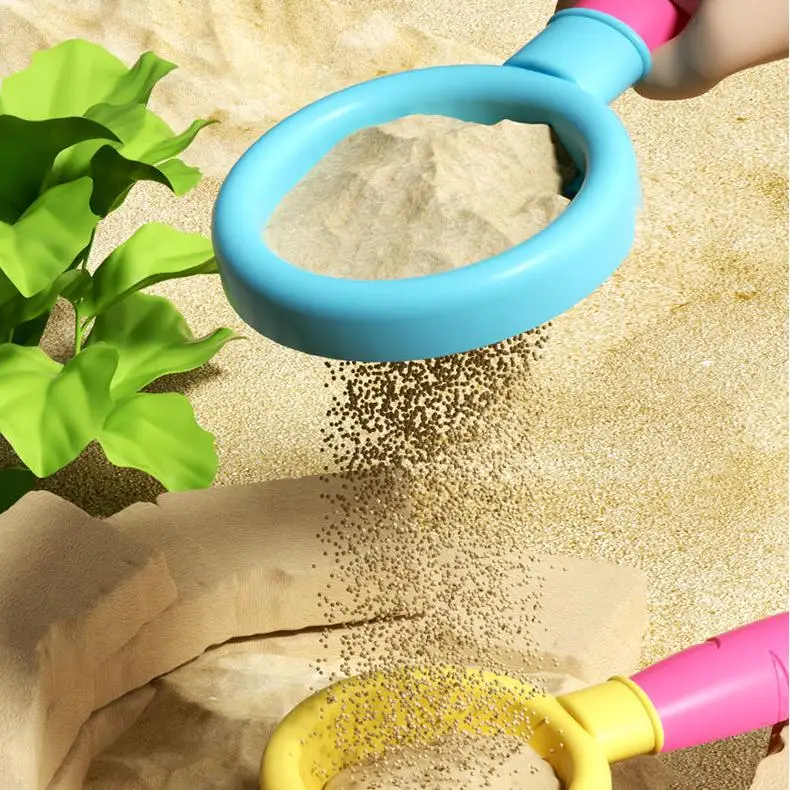 เป็นมิตรกับสิ่งแวดล้อมการ์ตูนกระต่ายทรายปราสาทอาคารชุดสําหรับเด็กชายหาดชุดของเล่นพลั่ว,ถังนาฬิกาทรายกลางแจ้งเล่นทรายของเล่น
