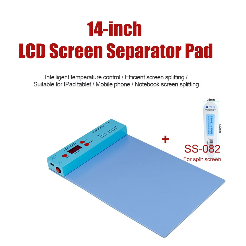 14 Inch LCD Separator Dismantling Machine Repair Tool Heating Plate For iPhone iPad Screen Split Refurbished