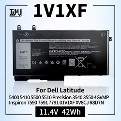 1V1XF Laptop Battery for Dell Latitude 5400 5410 5500 Precision 3540 3550 Inspiron 7590 7591 2-in-1 Series 01V1XF R8D7N 4GVMP