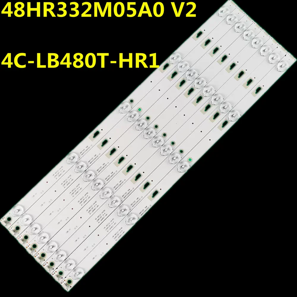 10set LED Backlight Strip for 48L2500C 48L25EBC 48L26CMC 48D1500 48HR332M05A0 V2 4C-LB480T-HR1 NS-48DR510NA17 LVF480SSDX