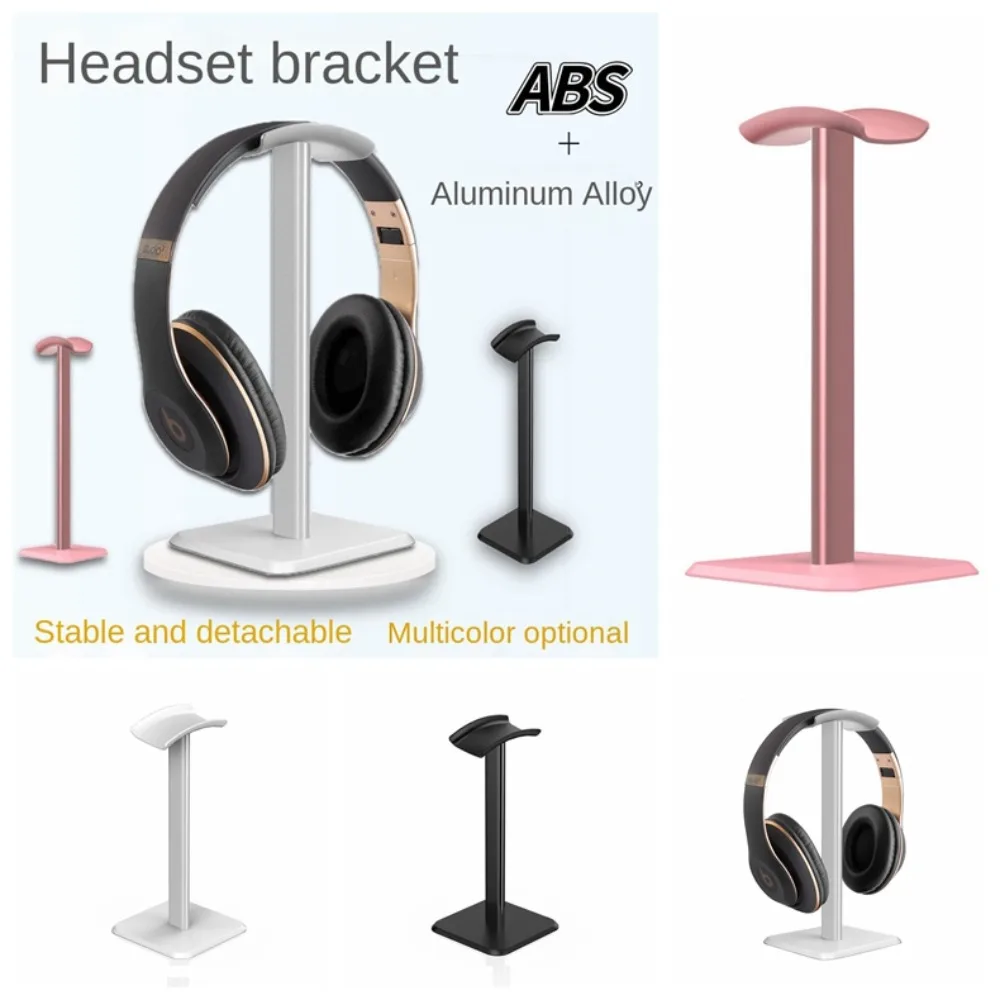 Holder Headphone Display Stand Space Saving Aluminium Alloy Earphone Vertical Bracket Detachable Non-Slipping