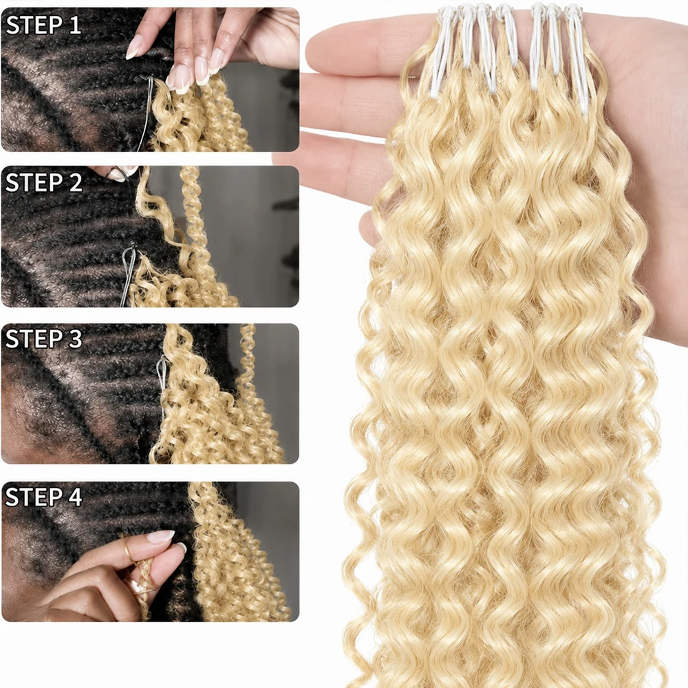 Miracle Knots 613 Warna Pirang - Feather Hair Extension ulasan dan harga