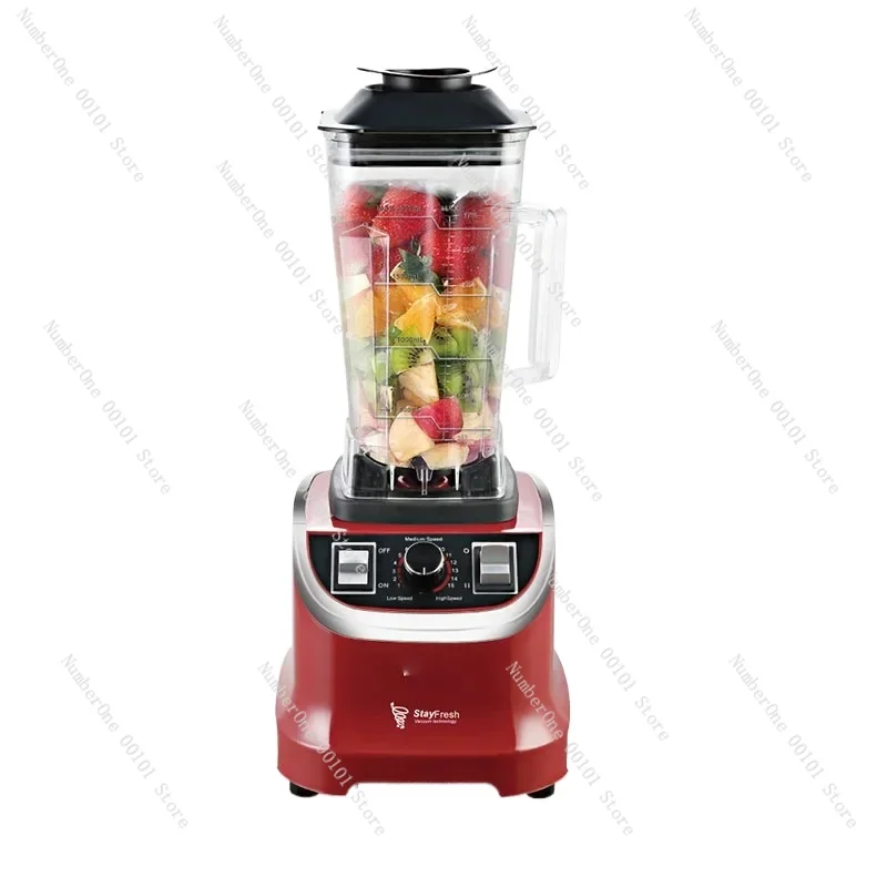 European Regulation Blender Household Commercial Smoothie Machine 1800W Soy Milk Fruit Juicer Electric Blender