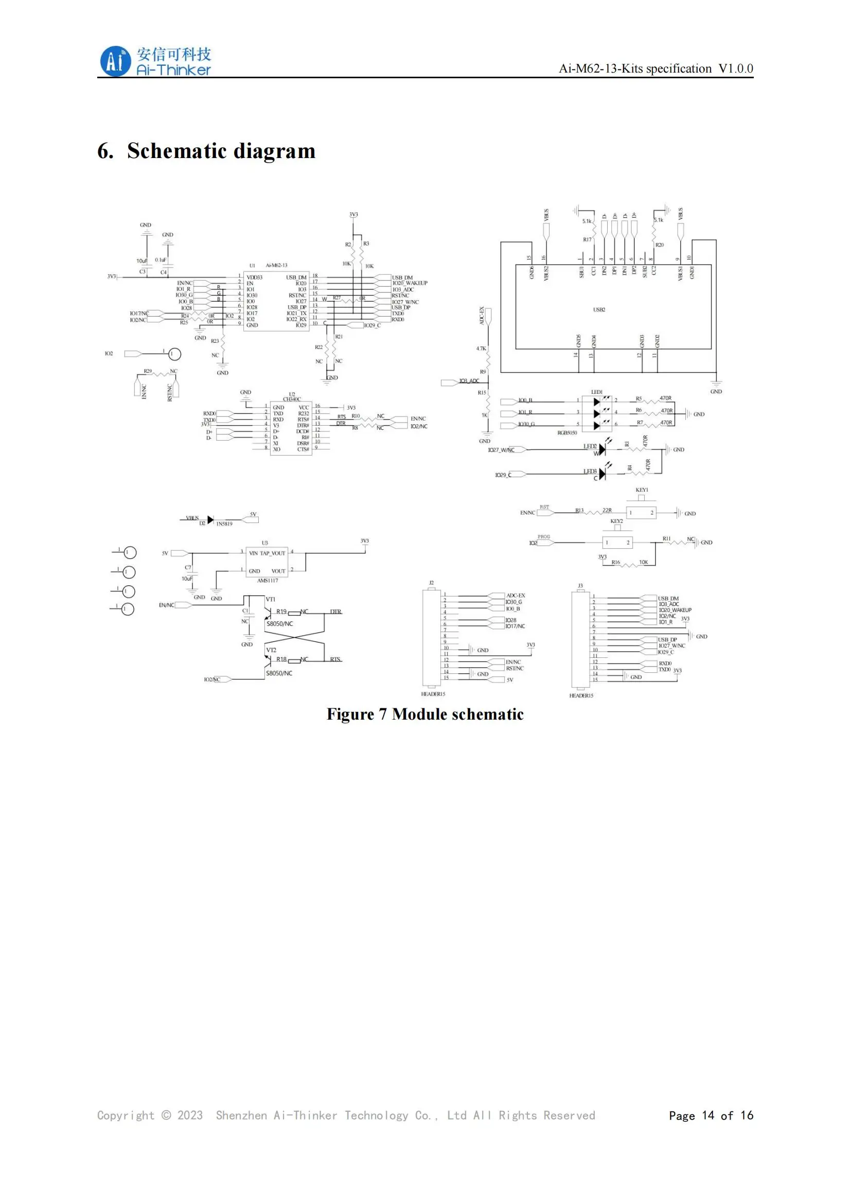 Ai-M62-12F Ai-M62-13 Ai-M62-M2-I Ai-M62-32S Kit Ai-M62-CBS Ai-M62-13U M2 M01L I WiFi 6 Bluetooth-c Ble 5,3 Wireless Modul Board – Detail 31