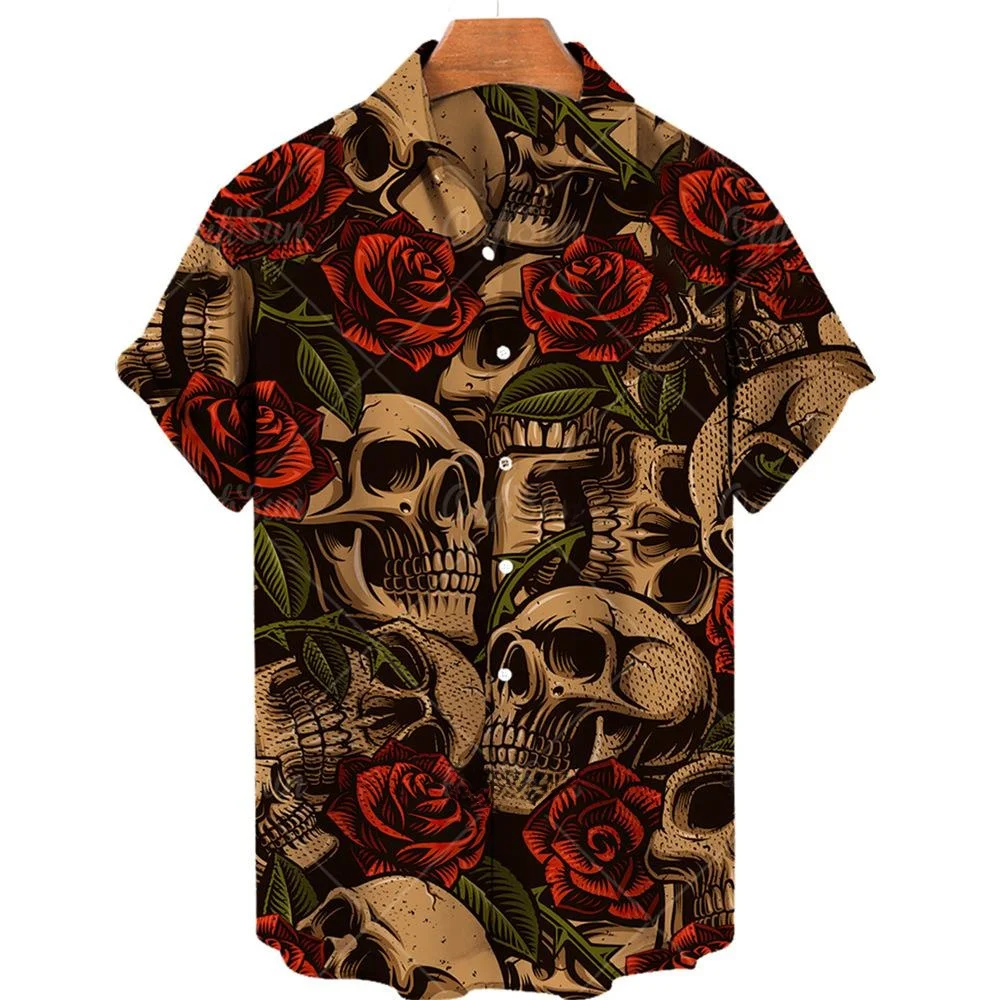 

Men's Hawaiian Print ort Sve irt Beach Vaion Casual Loose Fit Polyester Fabric No Brand Teen Boy Summer Thin ort ...