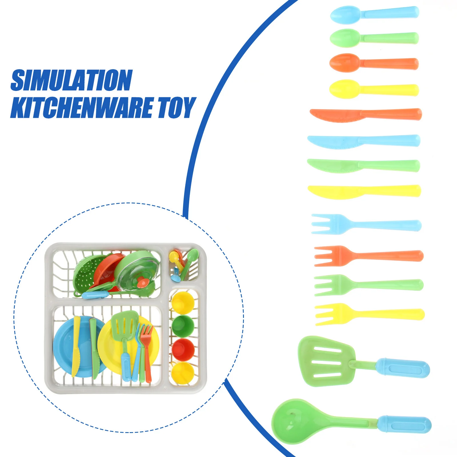 1Set Kleine Keuken Speelset Kinderen Vroeg Onderwijs Speelgoed Ontwikkelen Logica Denken Uitbreiden Kennis Ouder-kind Interactief