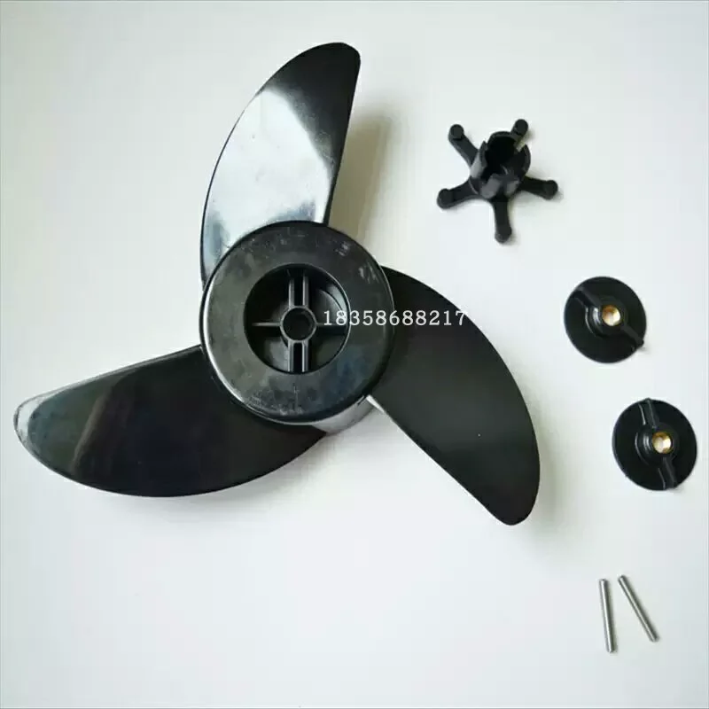 Promotion 3 Blades Motor Boat Propeller For Haibo Hangkai ET34 ET44 ET54 Electric Engines Outboard