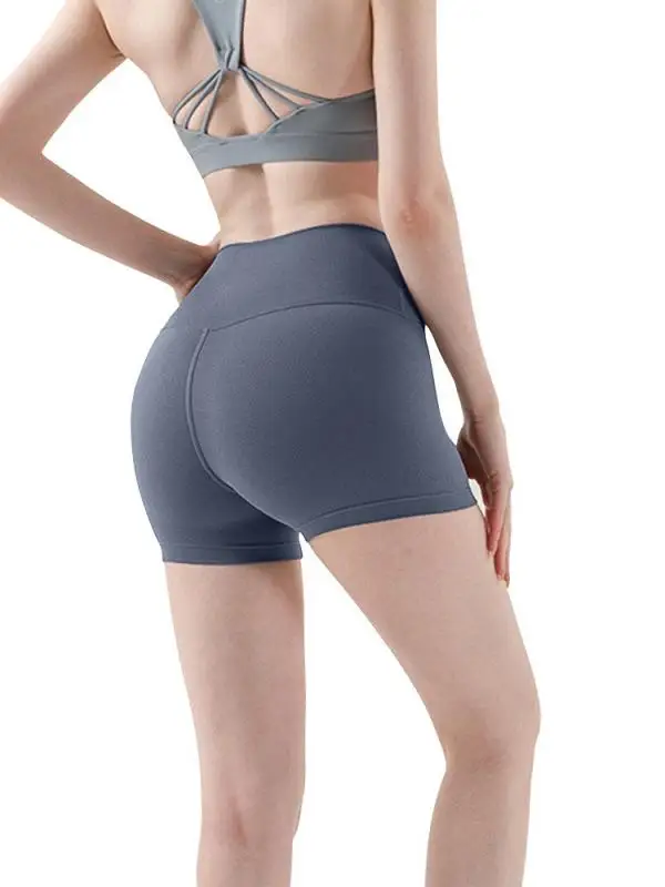 Pantalones de Yoga de Cintura Alta, Secado Rápido, para Ciclismo, Deportes, Levanta Glúteos, Pantalones Cortos Deportivos, para Montar a Caballo