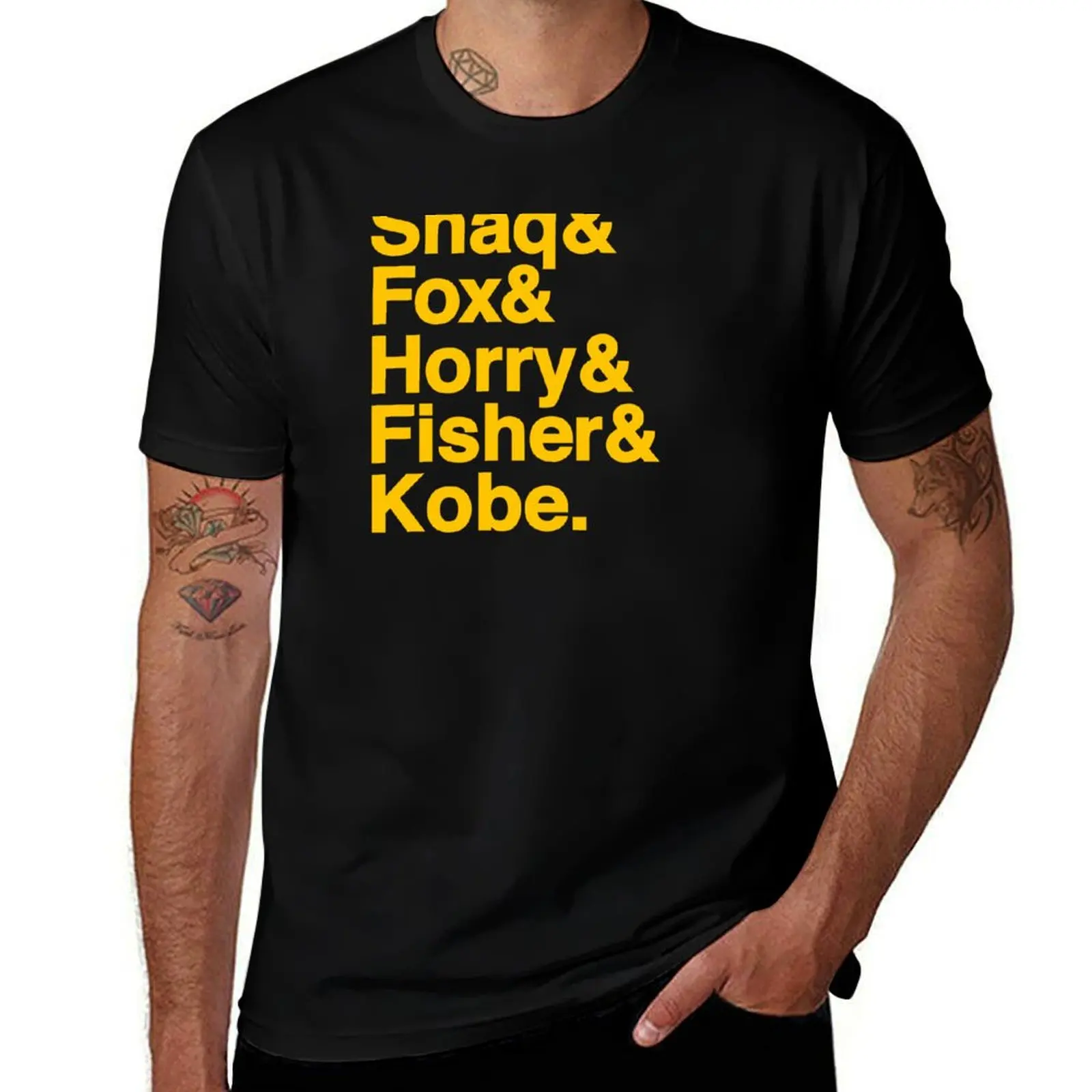 

2002 Los Angeles Basketball T-Shirt man graphic t shirt man t shirt cotton high quality cotton t shirt man T-Shirt