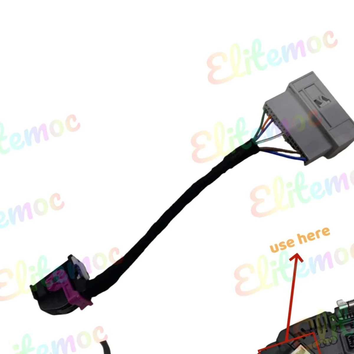 

18-pin To 32-pin Adapter Harness Cable Wire For Audi Virtual Cockpit 4K0 920 790E