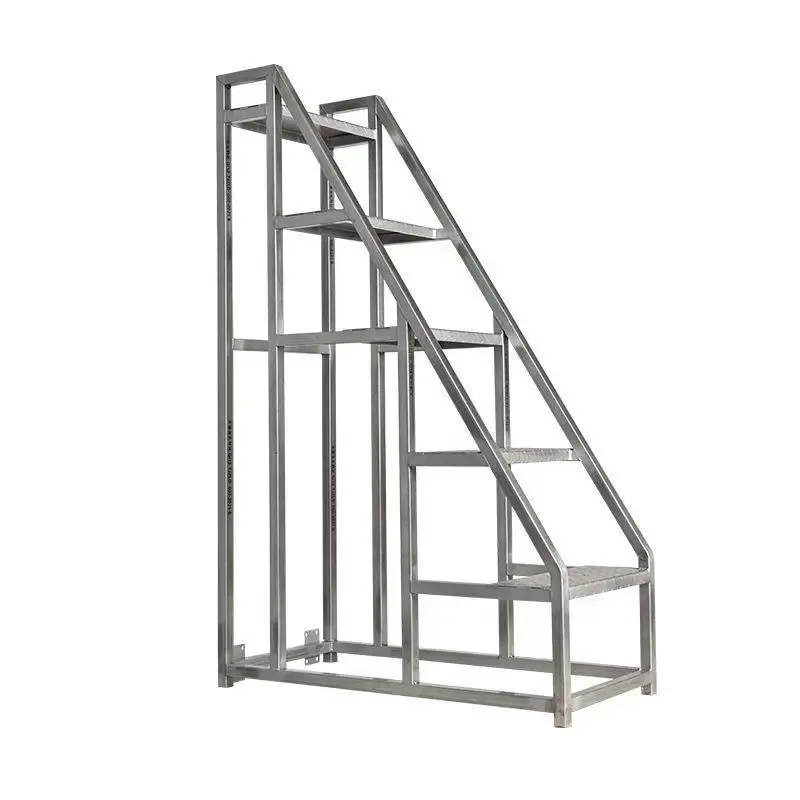 Mobile industrial step ladder Warehouse freight  Iron staircase Indoor and outdoor steps Dormitory upper and lower bunk