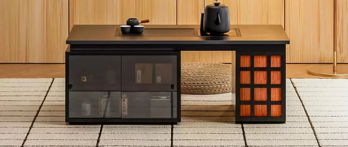 

Простой мобильный чайный столик, роскошный современный балкон, маленькая чайная тележка