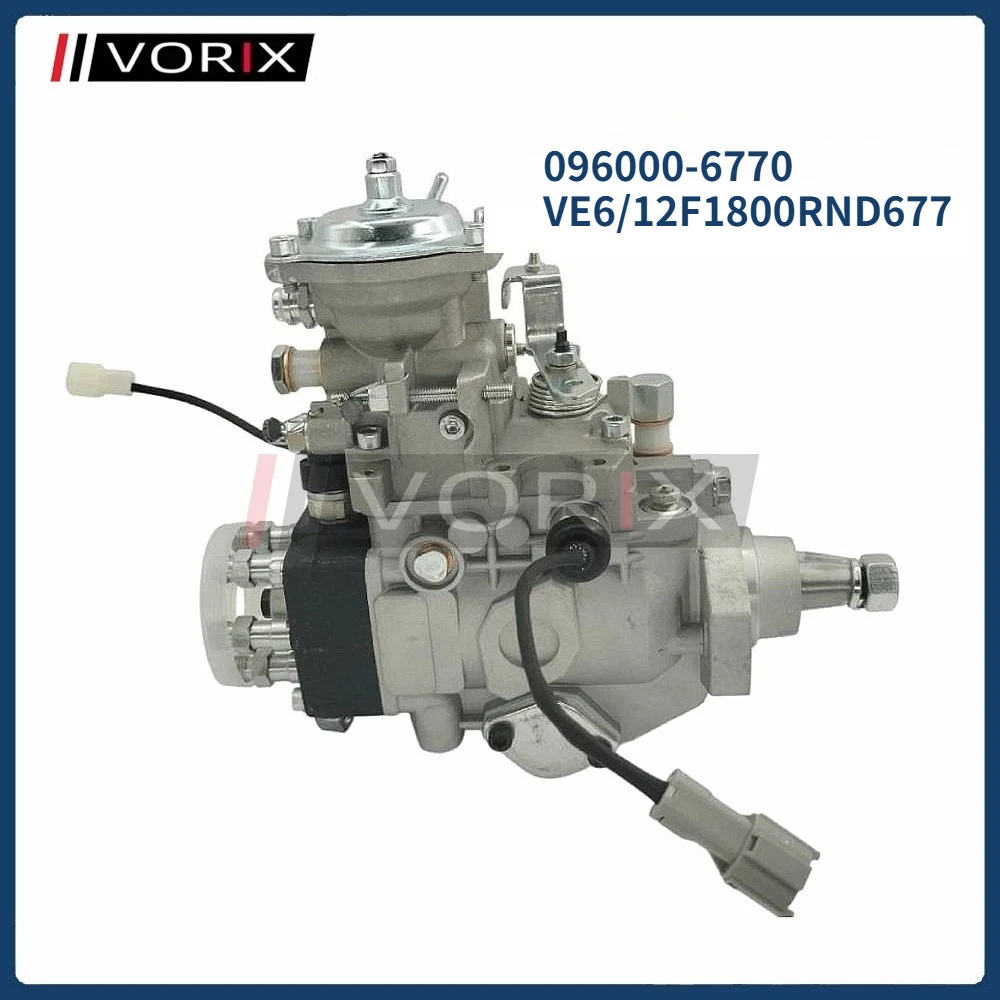 

Fuel Injection Pump 096000-6770 22100-17300 VE6/12F1800RND677 for TOYOTA 1HD-T