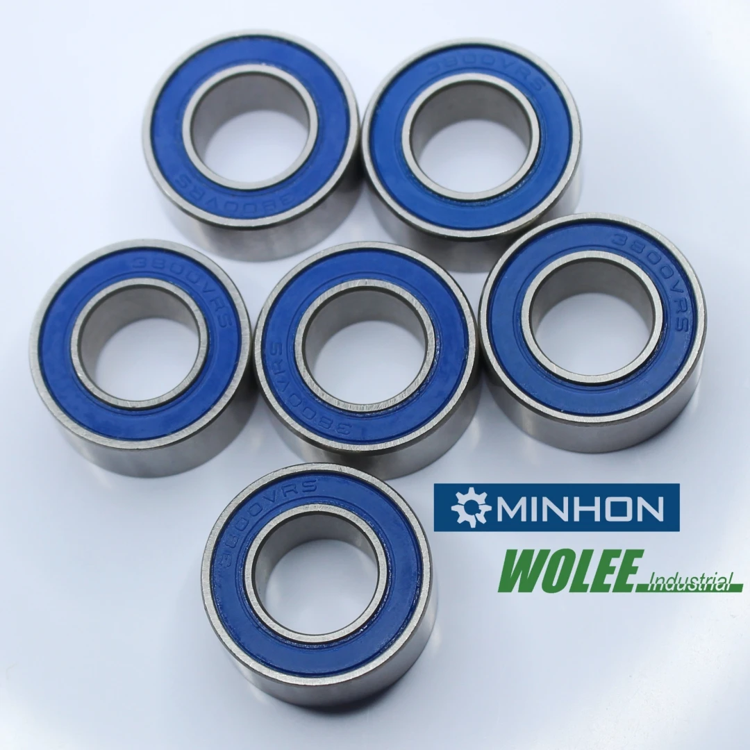 Rolamento de esferas máximo angular 10x19x8mm do complemento da bicicleta 3800-v-2rs contato