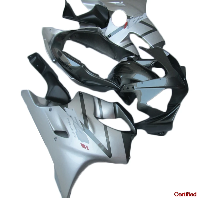 

New Fairing fit for Honda CBR600 F4I 01 02 03 fairings kit fit kits CBR600 F4i 2001 2002 2003 Black grey UX74