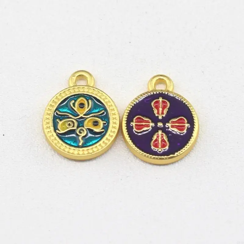 Pendant Five Fortune Deities Artistic Jewelry Charm