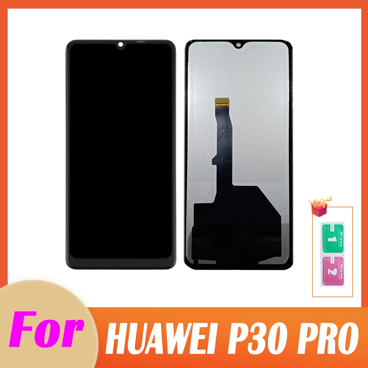 6.47 Inch P30 Pro For Huawei P30 Pro Lcd VOG-L04 L09 L29 Display With Touch Screen Digitizer Assembly With Frame No fingerprints