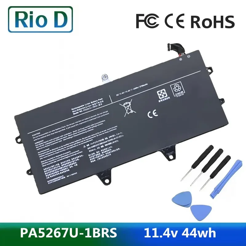 

NEW PA5267U-1BRS 11.4v 44wh Laptop Battery for Toshiba Portege X20W-D1252 -E-10X -D-14G -E-BTO -D-10R X20W X20W-D-10Q X20W-D-11N