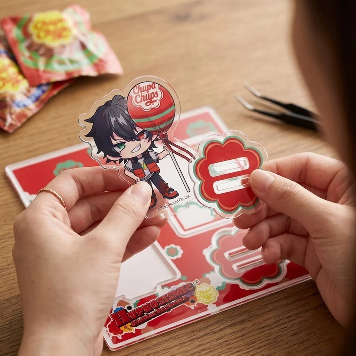 Anime Hypnosis Mic 10cm Double Plug Acrylic Stand,Surprise Gift,Ichiro Jiro,otaku collectible ornament,Xmas present keychain
