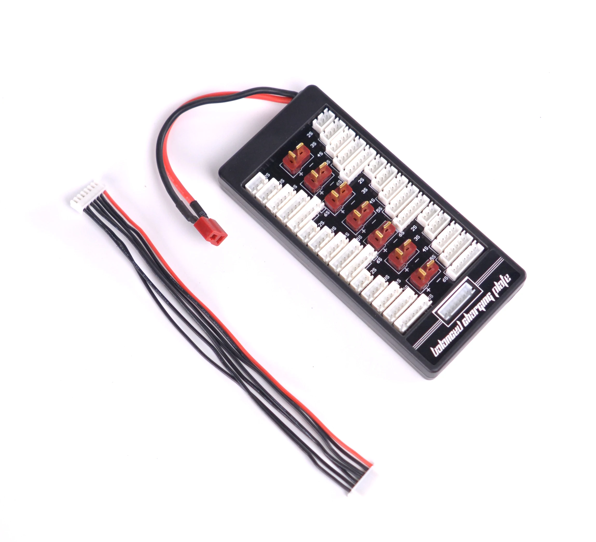 XT60 / T Parallel Charging Adapter Board 2-6s Lipo batteries Charger Plate for Imax B6 B6AC T-plug / 4.0mm banana connector