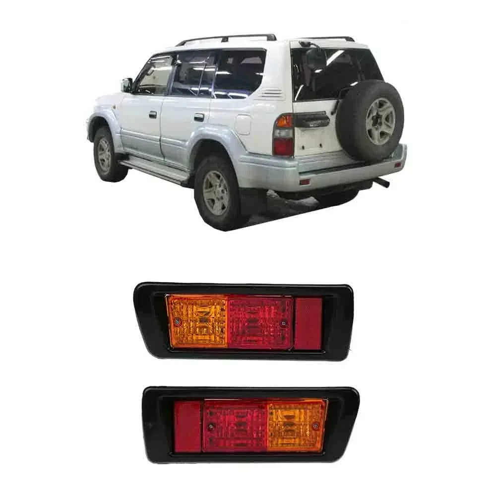 

1 Pcs or Pair Rear Bumper Lamp for Toyota Land Cruiser Prado LC90 1996-2002 Rear Fog Light for Prado LC90 Rear Stop Lamp L or R