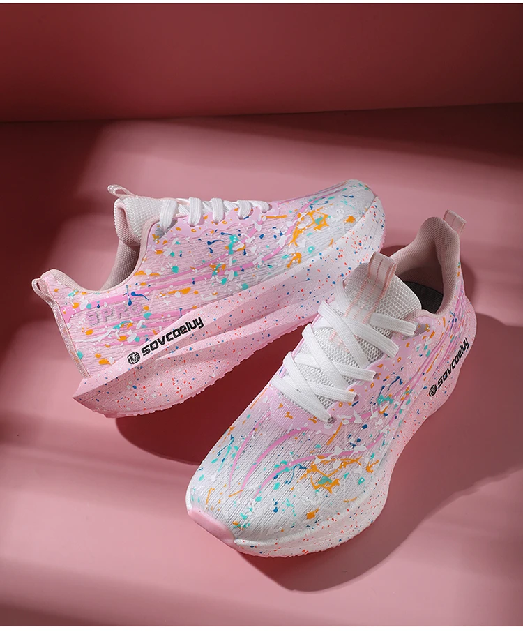 Modische Damen-Wanderschuhe, atmungsaktiv, leicht, für den Außenbereich, rutschfest, sportliche Laufschuhe, lässig, bequem – Detail 8