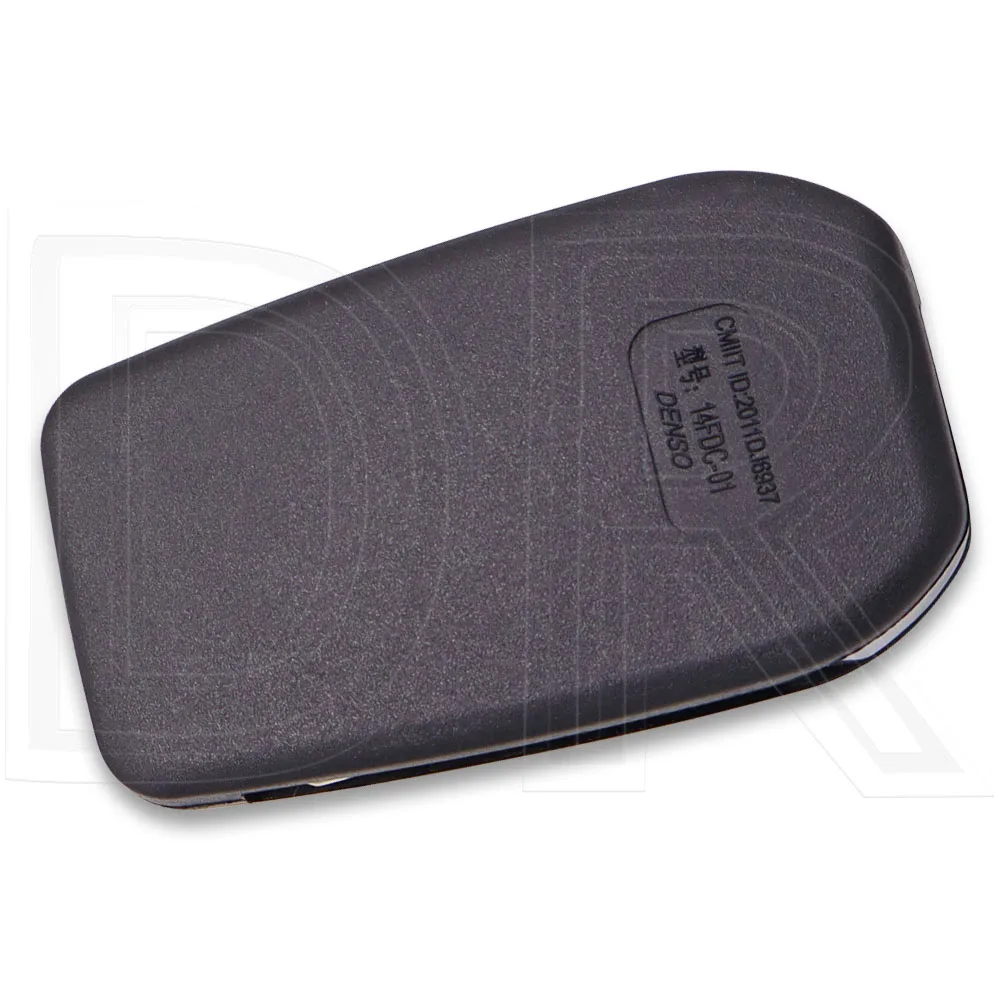 Gran carcasa de llave de coche con tapa modificada con hoja TOY43 para Toyota Corolla Camry RAV4 Avalon Yaris Auris Crown Venza Matrix