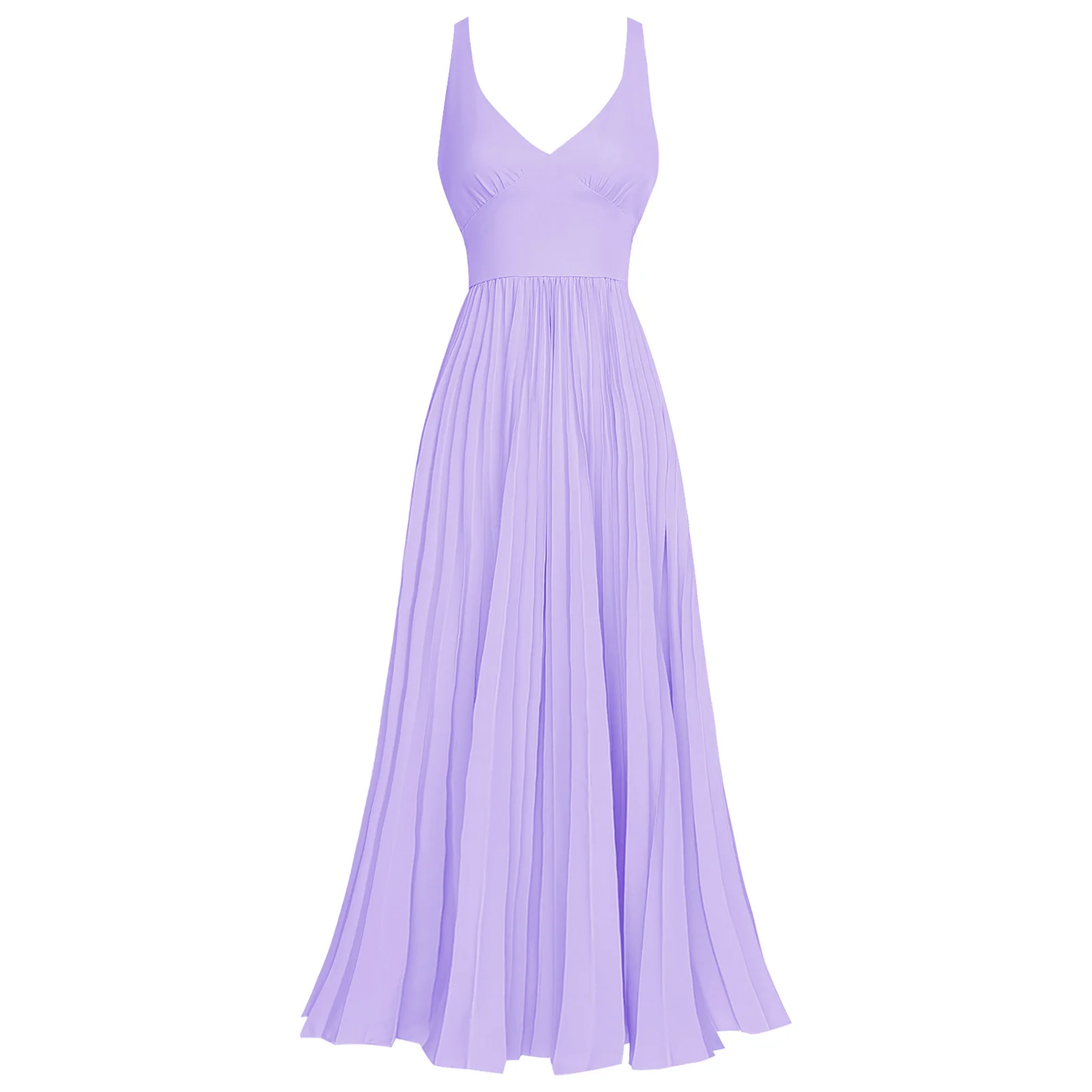 Womens Sundress Boho Lady Evening Gown Pleated A-line Long Dress Dress Sexy V Neck Party Vestidos Wedding Bridesmaid Dresses