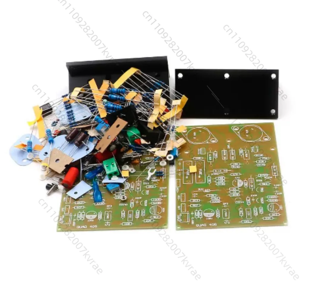 Dual Channel Audio Amplifier Board Kit 100W+100W 8Ohm With Angled Aluminum Radiator DIY Audio Power Amplifier Module