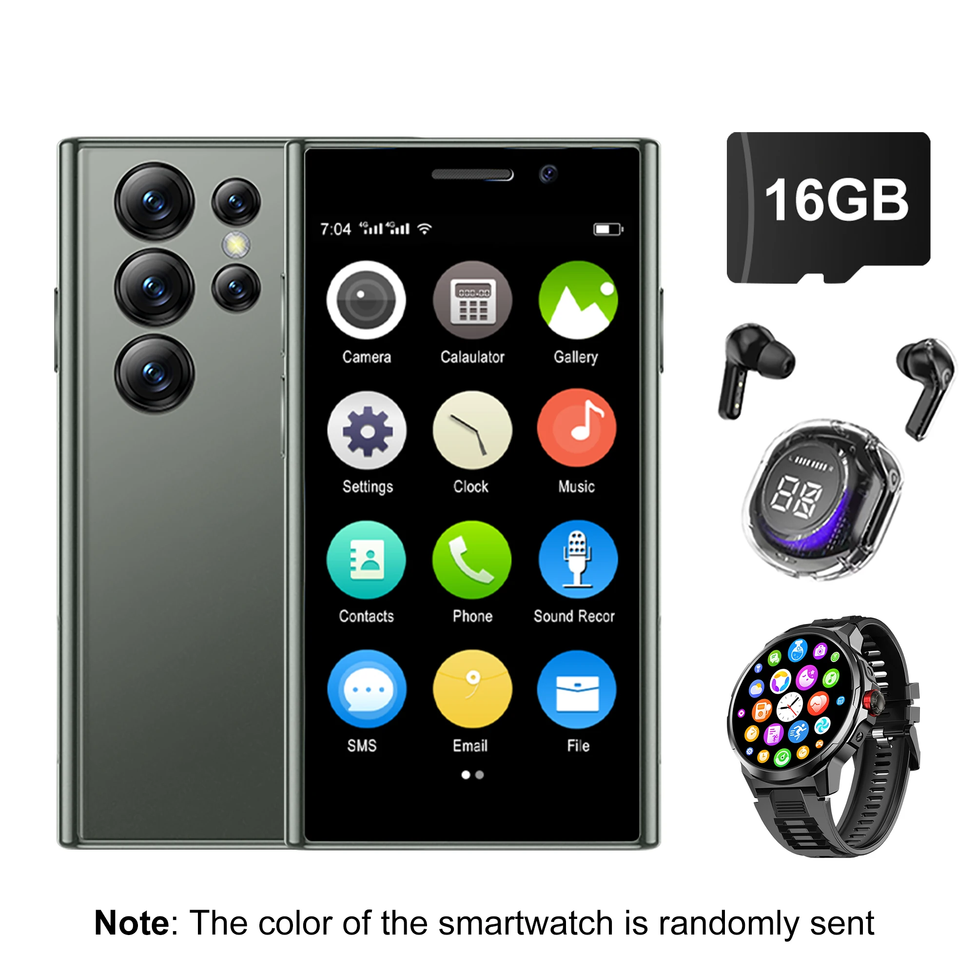 Variant: green Super Package