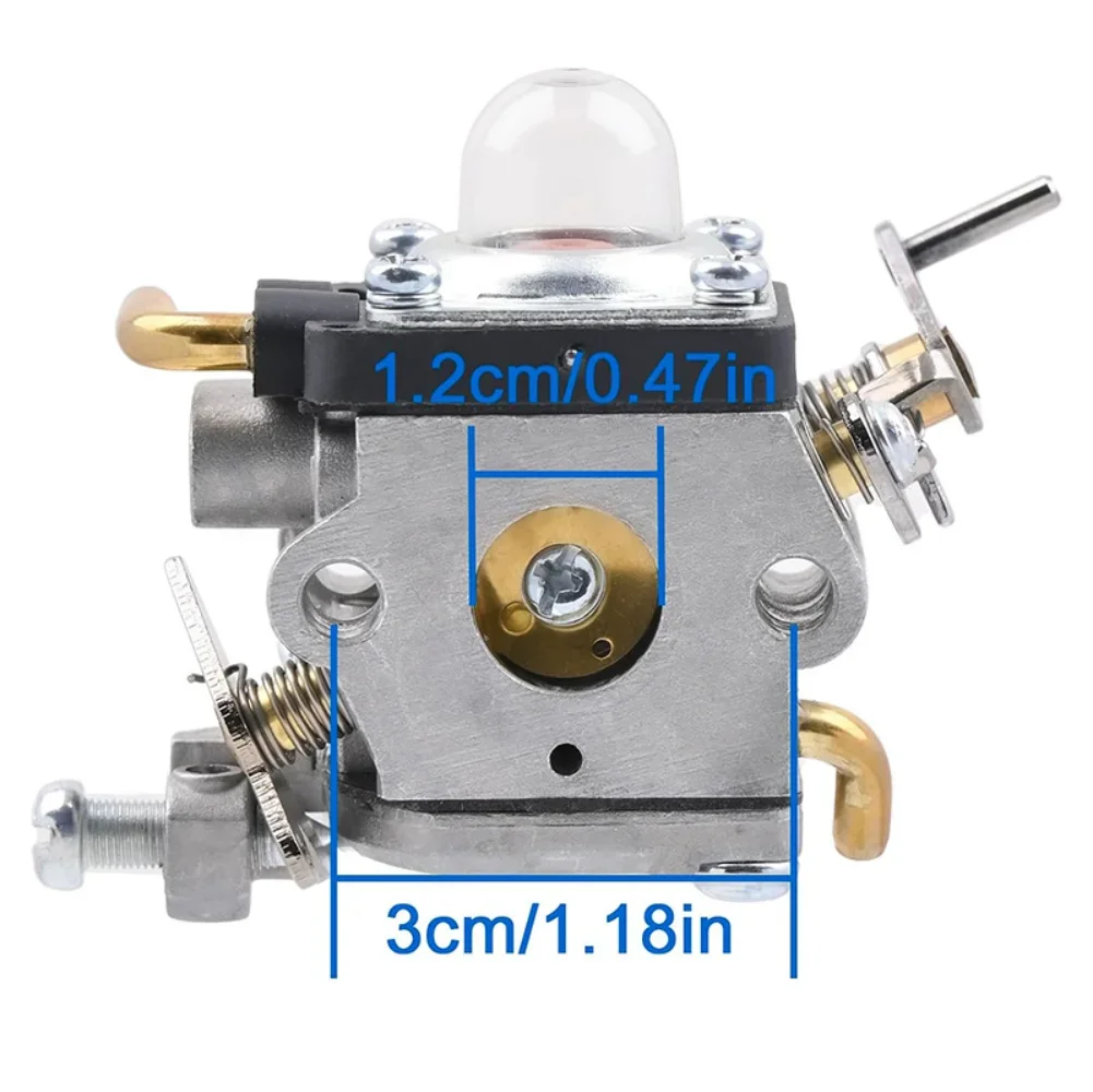 

Hedge Trimmer Carburetor Kit for Husqvarna 122HD45 122HD60 Redmax CHT220 CHT220L Jonsered HT2223 HT2218 OEM 523012401 596658301