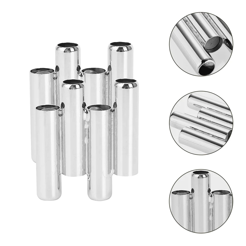 

2pcs Stainless Steel Violin Tuner for Violin Cello Erhu Musical Instrument Tuning Tool High Sensitivity Metal Tuner