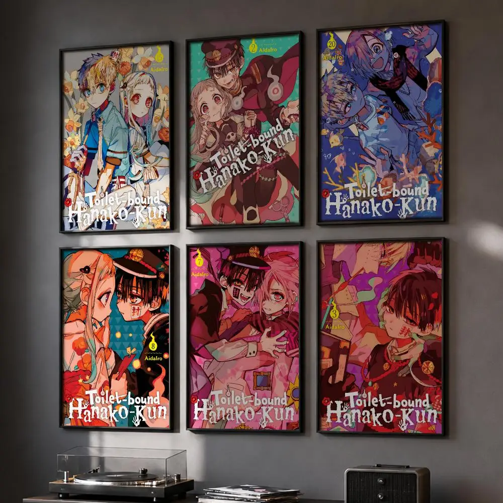 Japan Anime Toilet-Bound Hanako-kun Poster HD Home Wall Stickers House Hallway Living Room Bedroom Bar Office Decor Art Prints