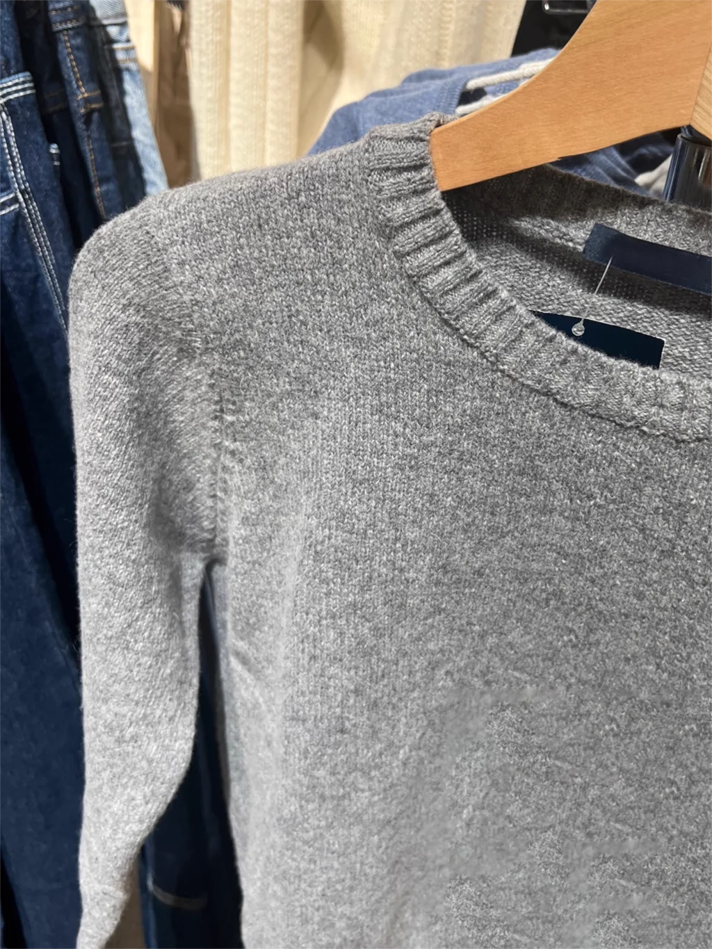 Solid Simple Knitted Sweater Woman Sweet Preppy Style Round Neck Soft Cotton Pullover 2023 Casual Cute Long Sleeve Jumper Top