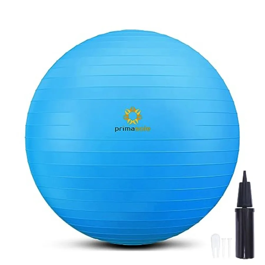 

Exercise Ball for Balance Stability Fitness Workout Yoga Pilates at Home Office and Gym Birthing Ball for Pregnancy, Office Bal