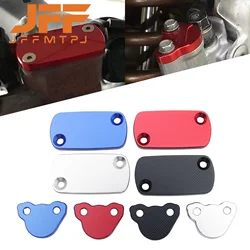 Motorcycle CNC Front Rear Brake Fluid Reservoir Cap Cover For Honda CRF150R CRF250X CRF250RX CRF250F CRF450R CRF450X CRF450RX RL