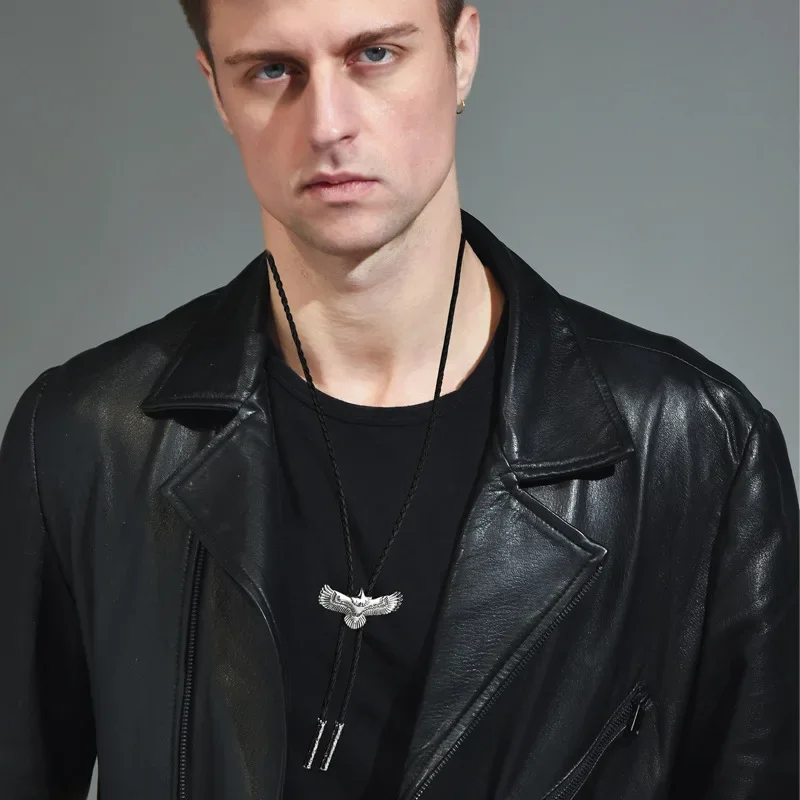 2025 قلادات طويلة لكل من الرجال والنساء على شكل نسر، إكسسوار عصري وشخصي