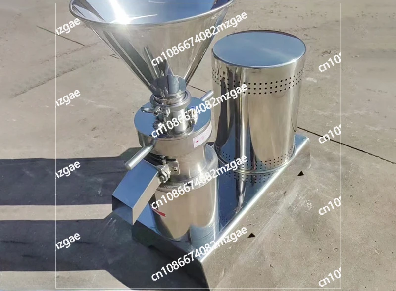 

Vertical Stainless Steel Colloid Mill Colloid Mill, Peanut Tahini Sauce Chili Sauce Food Grinder