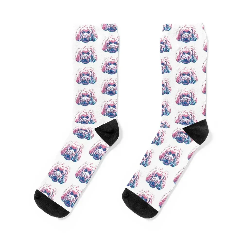 

Bichpoo Socks gym Running Christmas Lots Socks Female Men's