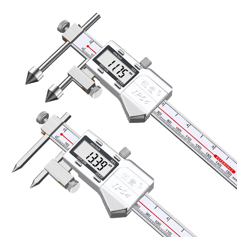 

Hengliang High-Precision IP54 Electronic Digital Caliper Stainless Steel Vernier Calipers with Center Distance Measurement
