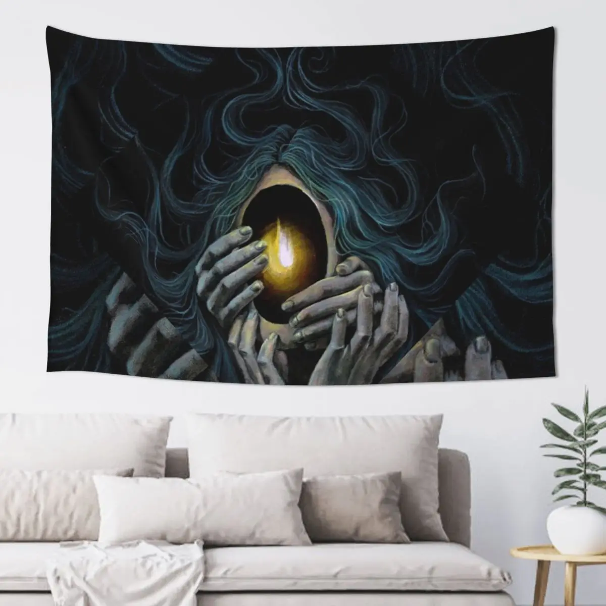 

Baba Yaga Tapestry Aesthetics For Room Wall Art Aesthetic Room Decor Korean Tapestry