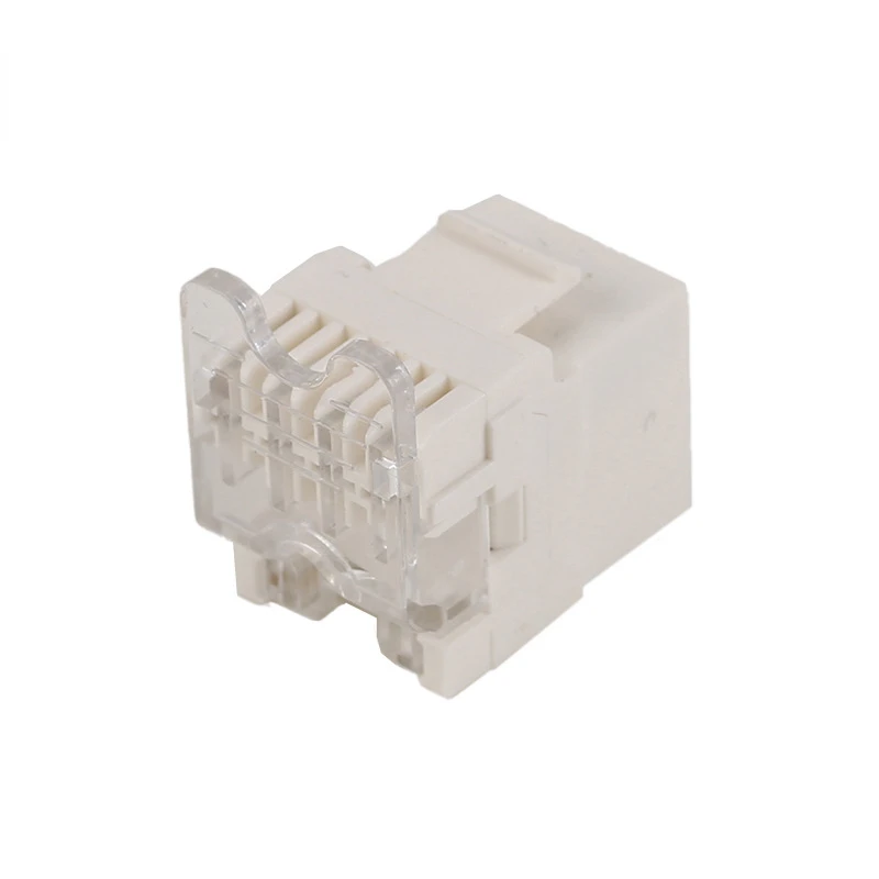 5Pcs Tool-free Telephone Module RJ11 Network CAT3 Voice Module Gold-plated Adapter Telephone Extender