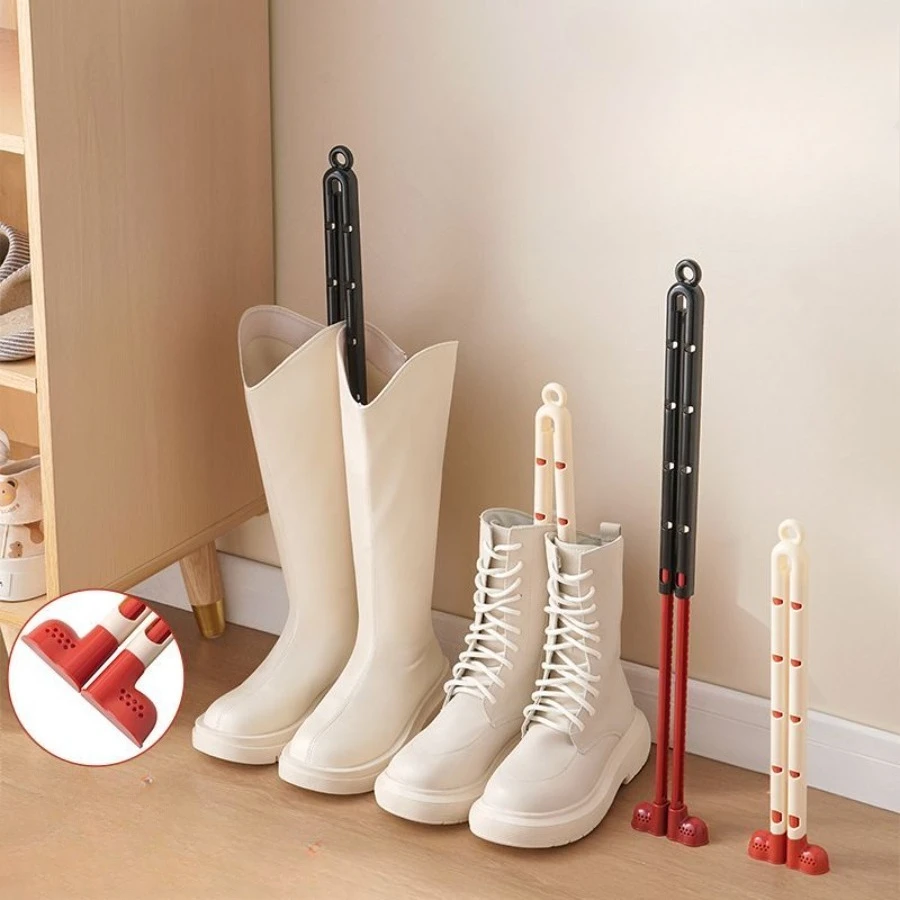 Adjustable Boot Shapers Extendable Shoe Tree for Boots Storage Prevent Wrinkles Collapse Plastic Boot Form Holders for Women Men