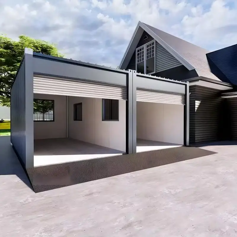 2026 تصميم حديث جاهز، منزل حاوية فولاذية قابلة للتوسيع بطول 20 قدمًا، منزل صغير محمول مخصص