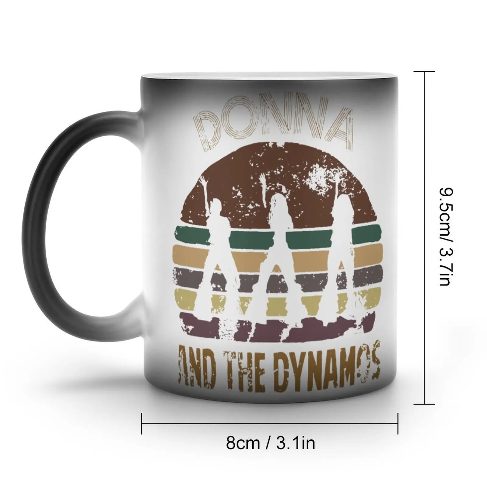 Donna And The Dynamos Mamma Mia Music Mug Showtunes Musicals Broadway Disco The Changes Color Wholesale Mug Retro Ceramic Cups