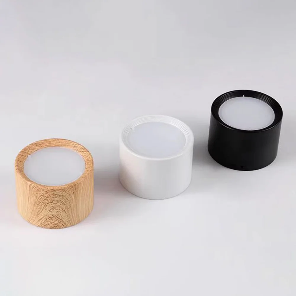 LED dimming ceiling light, wood grain ceiling light, ceiling mounted ceiling light, room decoration lighting, room kitchen