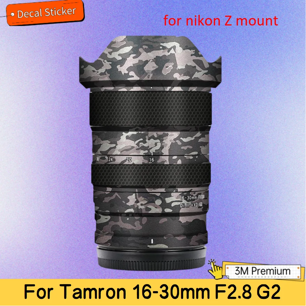

Для Tamron 16-30 мм F2.8 G2 для nikon Z mount, наклейка на объектив, защитная наклейка на кожу, виниловая пленка, защитное покрытие от царапин