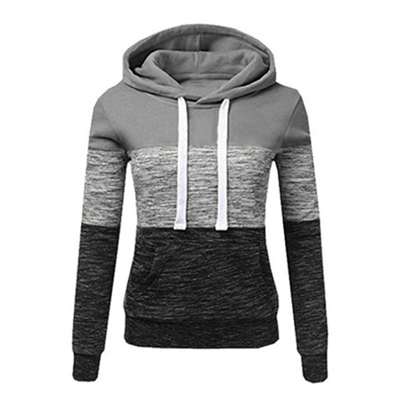 Women\'s Tricolor Sweatshirt Pullovers Woman Clothing Graphic Sweatshirts New Hoodies and Sweatshirts Hooded Shirt Hoody Clothes