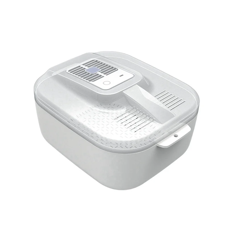 ABRB-Smart Defroster For Thawing Of Defrosting Tray For Meat - Home Use Temperature Control Device With Draining Basket