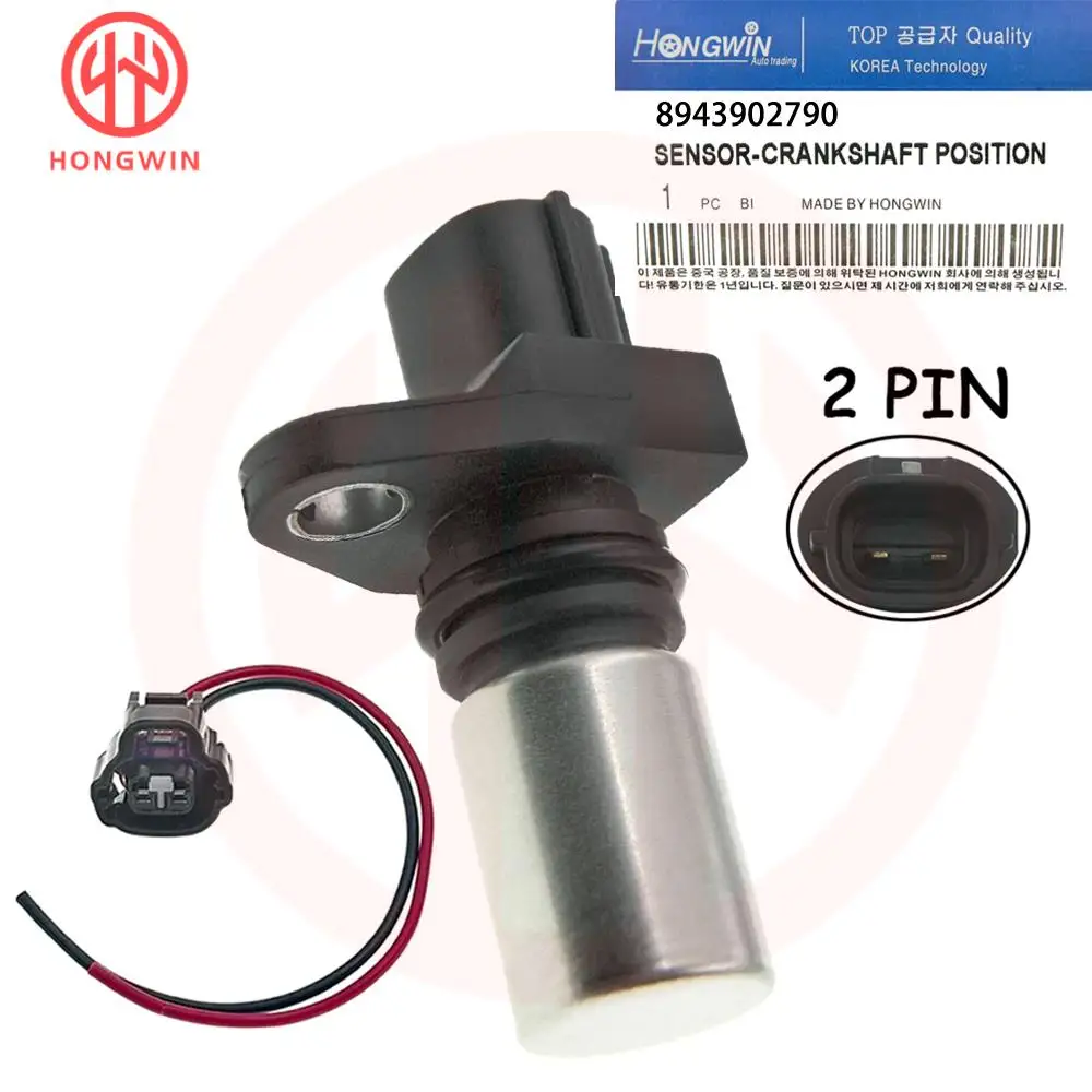 

8943902790 Датчик положения коленчатого вала и заглушка 8-94390279-0 для ISUZU FVR VC46 6HK1 6UZ1